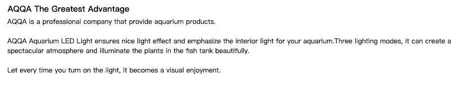 Aquarium Light