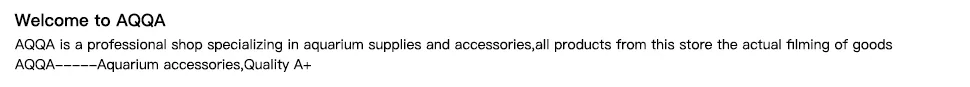 Filter and Accessories