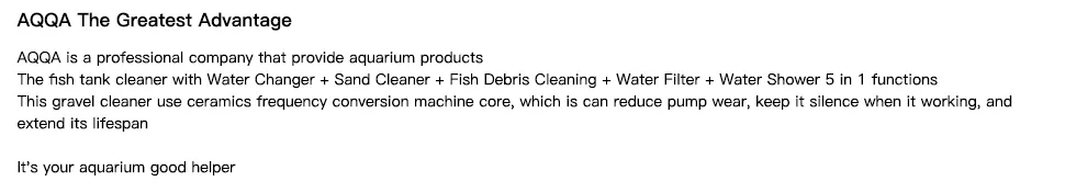 Gravel Cleaner