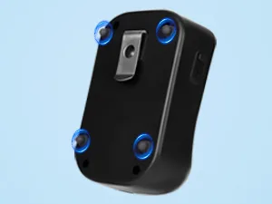 The bottom of aquarium air pump.