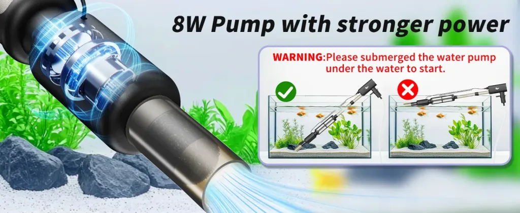 A 8w gravel cleaner.