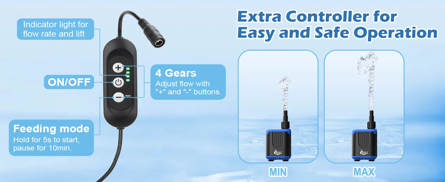 A black controller of water pump.