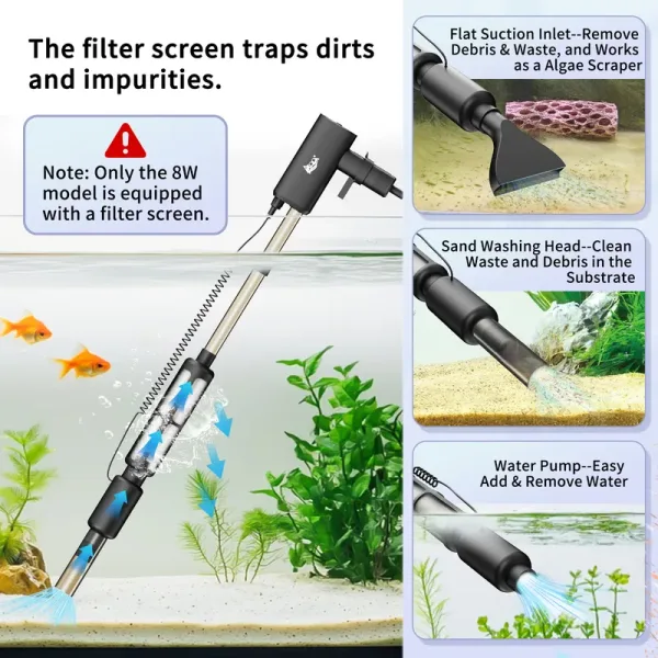 Shows how to troubleshooting a gravel cleaner.