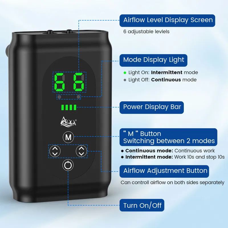 Detail of AQQA Air pump