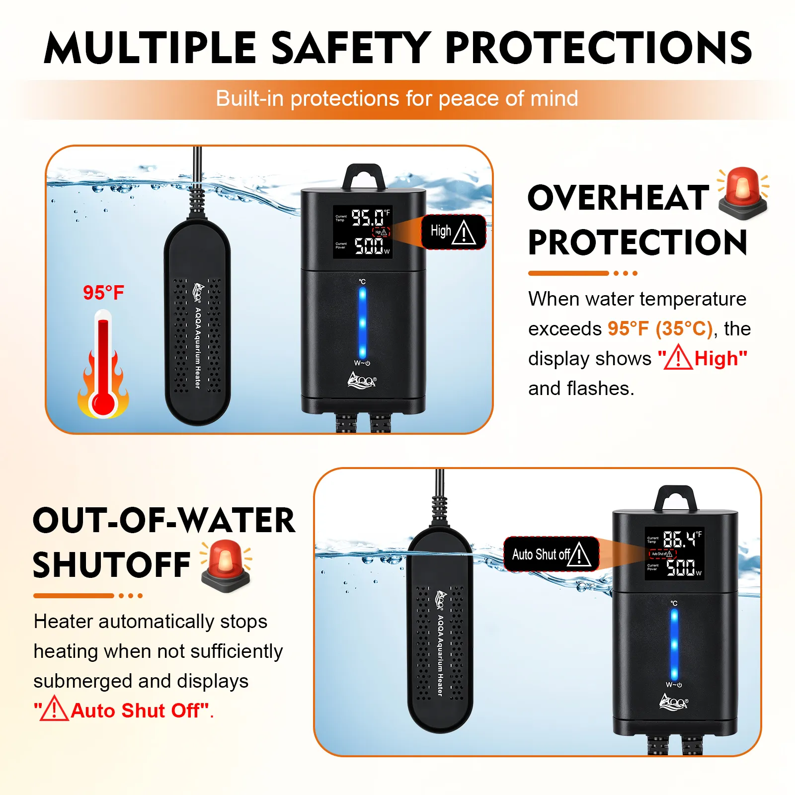 Multiple safety protections