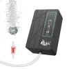 Aquarium Air Pump 30GPH, Adjustable Airflow for Outdoor Fishing Indoor Power Outages, Up to 60-Gallon Tank