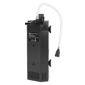 AQQA Aquarium Filter with Bio Filtration for 30-80 Gallon, Crystal Clear Tank(5W,135GPH)