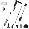 7-in-1 Upgraded DC 18W Electric Aquarium Vacuum Gravel Cleaner for Dirt Removal