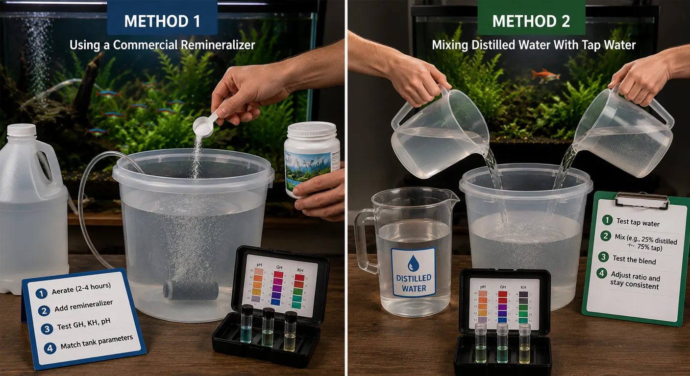 Can You Put Distilled Water In Fish Tank