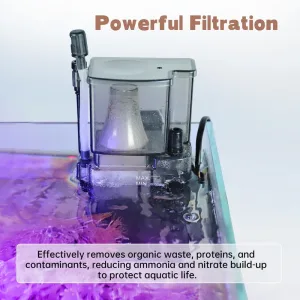 The power of aquarium proetin skimmer.