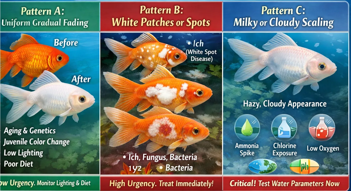 Why Is My Goldfish Turning White - AQQA