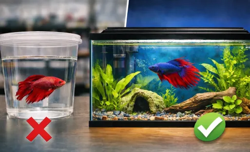How Much Room Does 1 Betta Need Betta Tank Size Guide