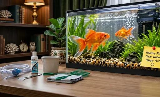How to Keep Goldfish Tanks Clean Effortlessly