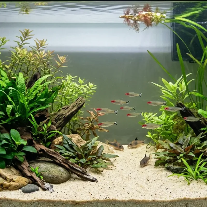 How to Plant a Fish Tank Without Overcrowding It