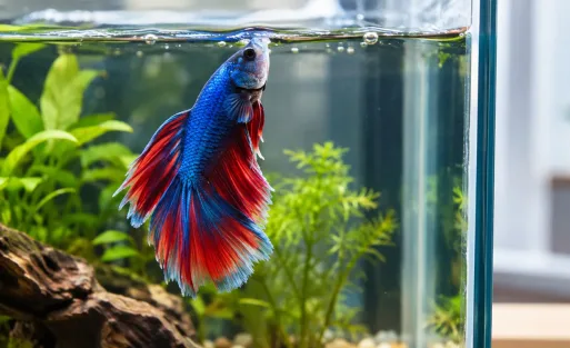 Why Is My Betta Trying to Get Out of the Water